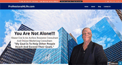 Desktop Screenshot of professional4life.com
